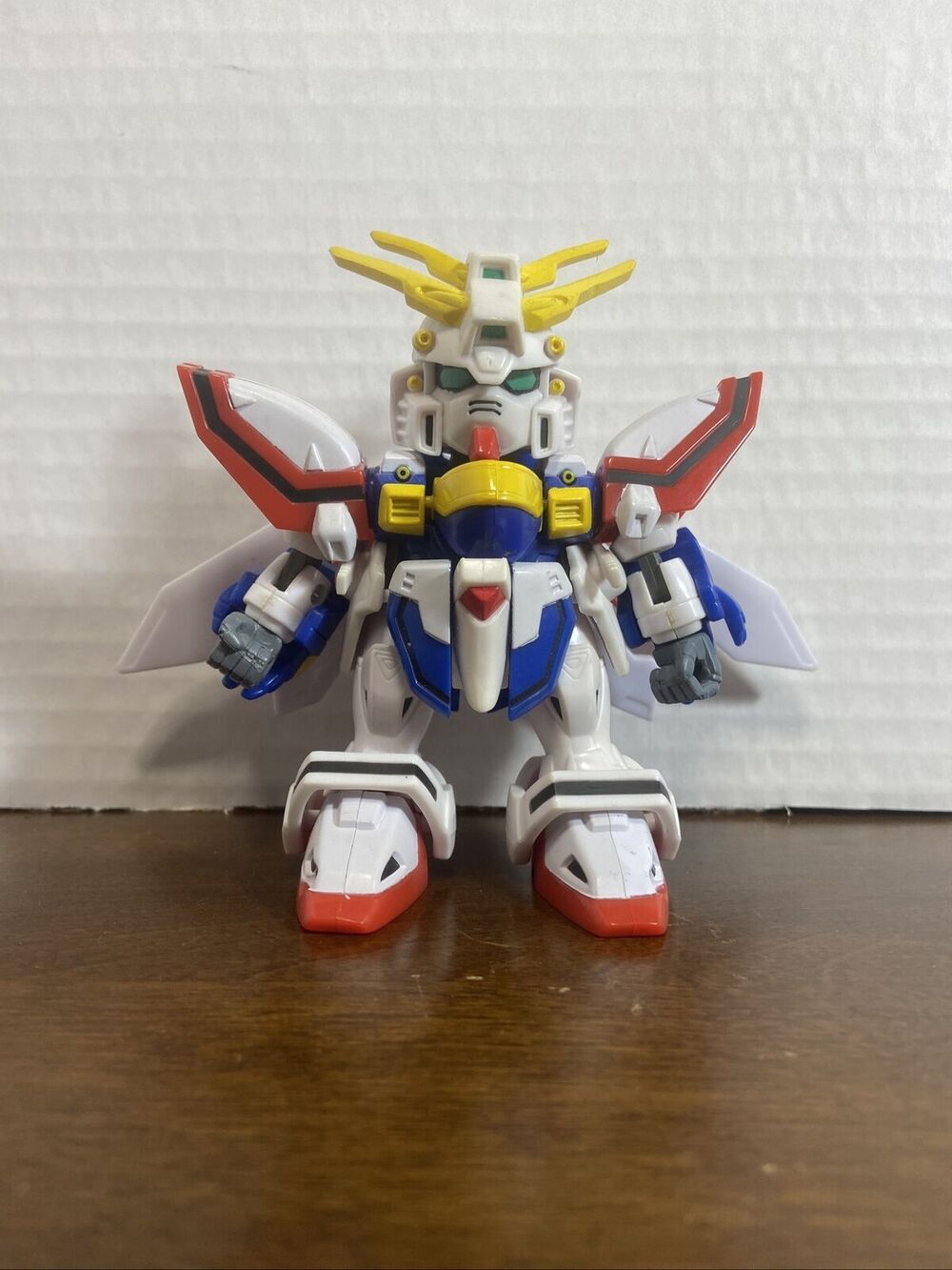 Gundam SD Archive 03 God Gundam Mecha Machine Robot Red White Blue Wings Fighter